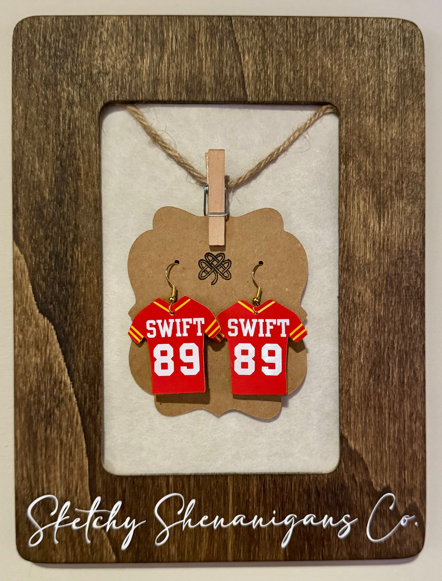Chiefs Swift #89 Earrings