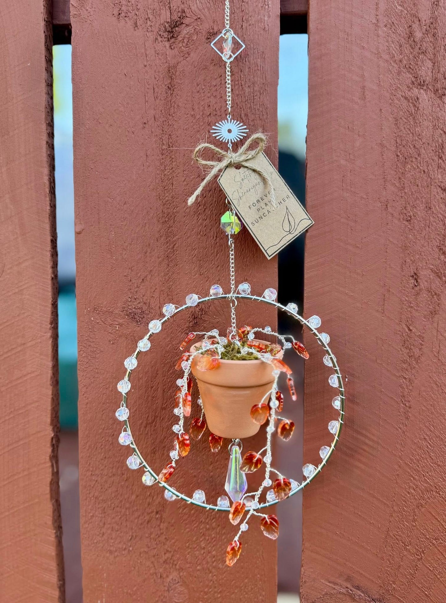 Forever Plant Single Hoop Suncatcher